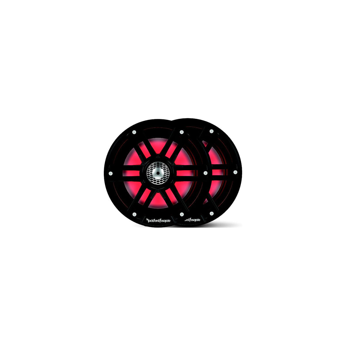 Rockford Fosgate M265B Color Optixâ„¢ Marine 2-Way Speakers, 6.5" Black / Stainless -Modern Boat Sales & Service