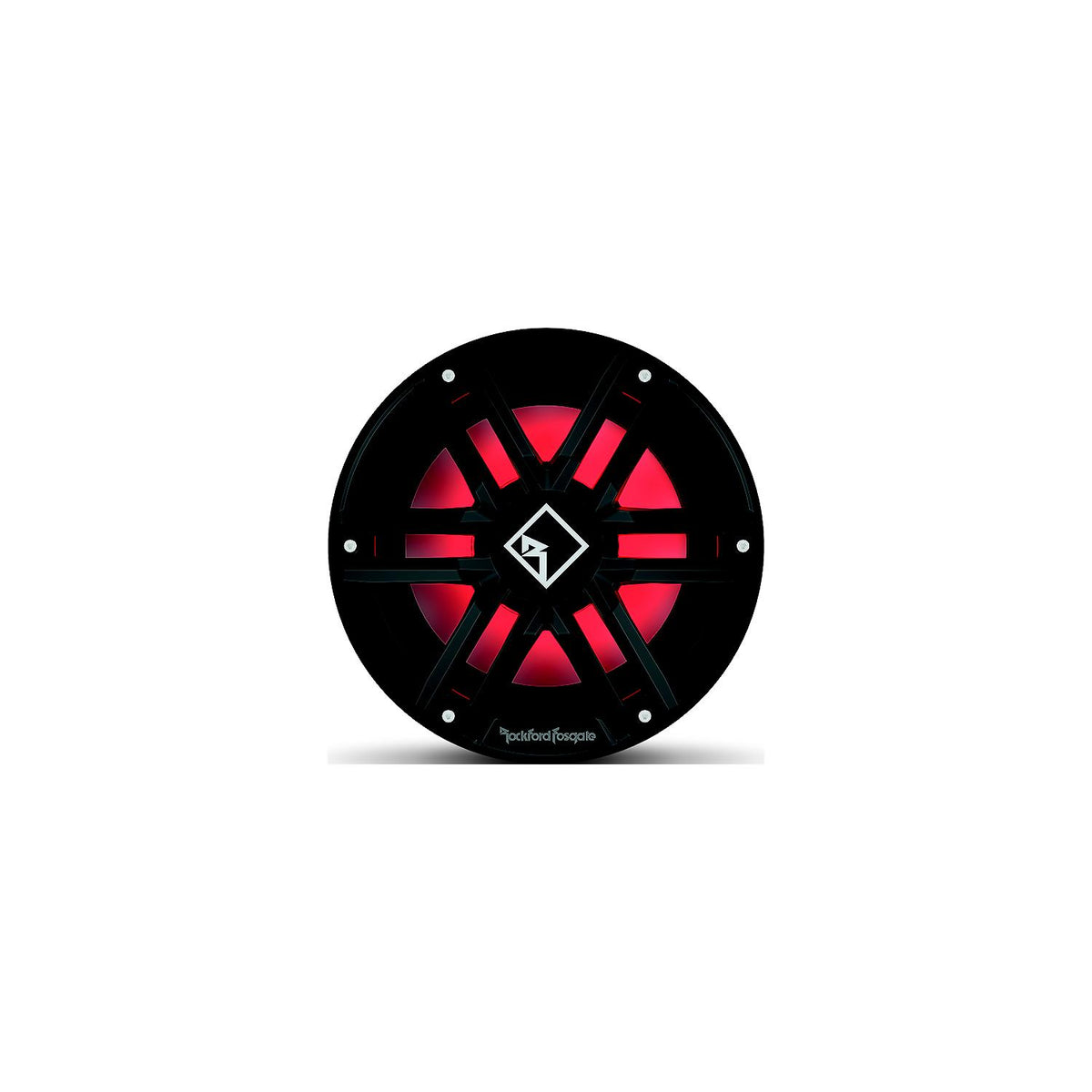 Rockford Fosgate M2D210IB DVC 2Î© Color Optixâ„¢ Infinite Baffle Marine Subwoofer, 10" w/ Black & Stainless Grills -Modern Boat Sales & Service