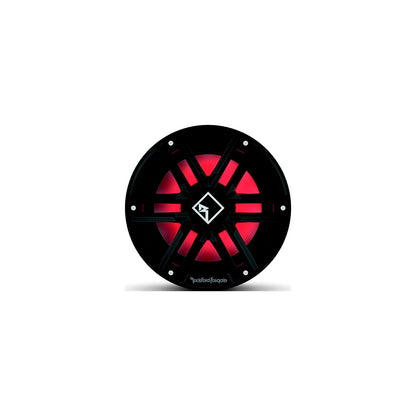 Rockford Fosgate M2D412IB DVC 2Î© Color Optixâ„¢ Infinite Baffle Marine Subwoofer, 12" w/ Black & Stainless Grills Default Title -Modern Boat Sales & Service
