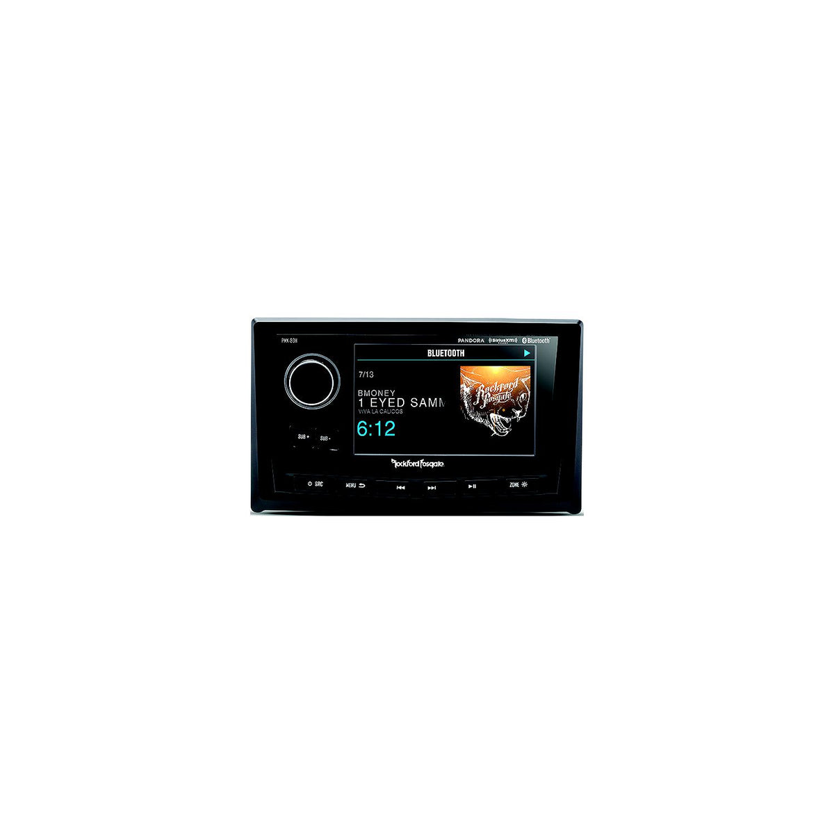 Rockford-Fosgate PMX8DH Punch Marine Full Function Wired 5" Tft Display Head -Modern Boat Sales & Service