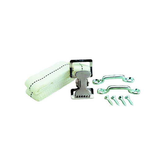 Attwood 48" Gas Tank Strap Set For 3-6 Gallon Tanks, White -Modern Boat Sales & Service