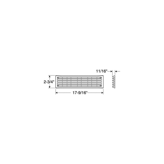 Louver Vent Venturi/White/Bulk -Modern Boat Sales & Service
