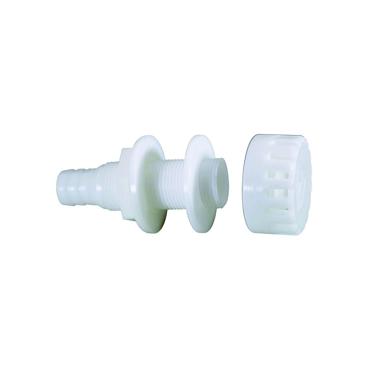 Attwood 3/4" Acetal Thru Hull With Strainer, White -Modern Boat Sales & Service