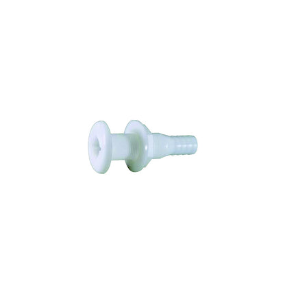 Attwood Thru Hull Connector For Hose, White - 1-1/8" to 1-1/4" -Modern Boat Sales & Service
