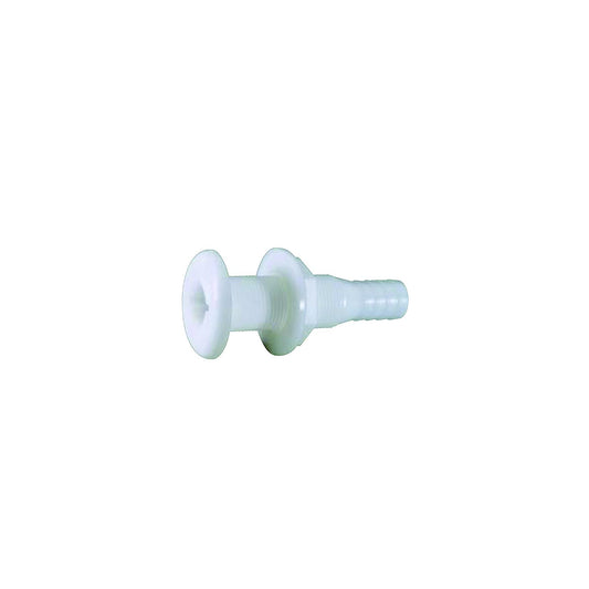 Attwood Thru Hull Connector For Hose, White - 1-1/8" to 1-1/4" -Modern Boat Sales & Service