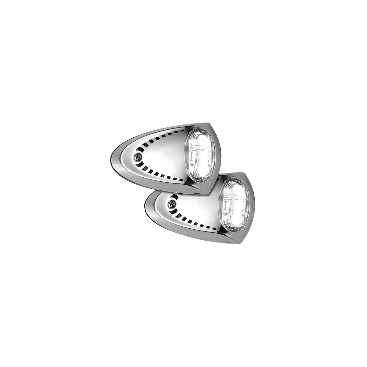 Attwood 6522SS7 Stainless LED Docking Lights, 2.8" x 4.5" -Modern Boat Sales & Service