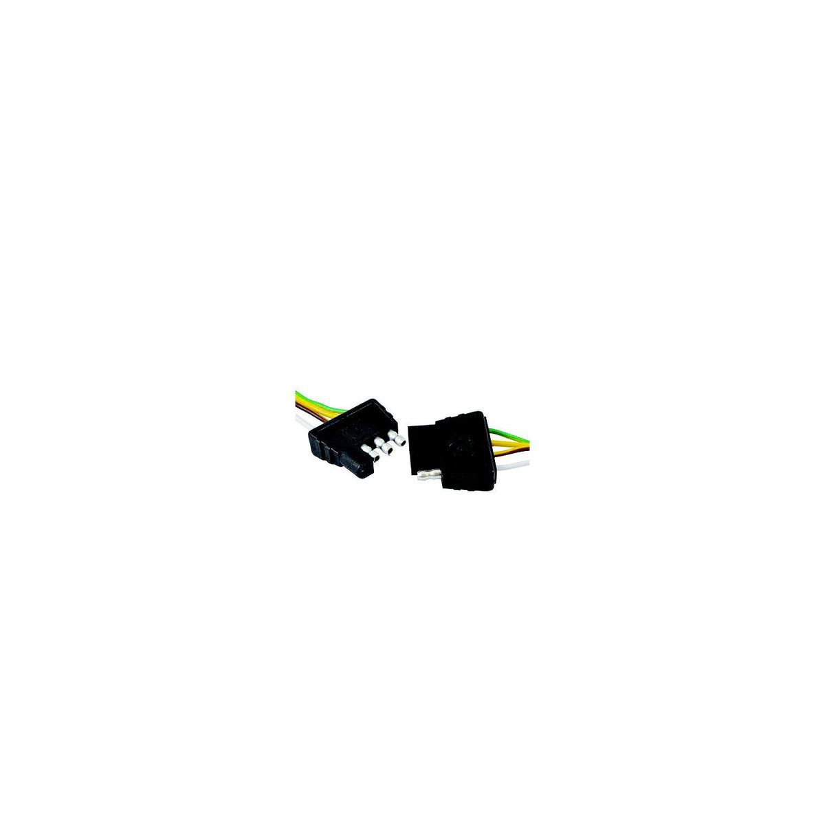 Attwood Wiring Harness/Connector 4-Way Flat, 18" Plug and 48" Socket -Modern Boat Sales & Service