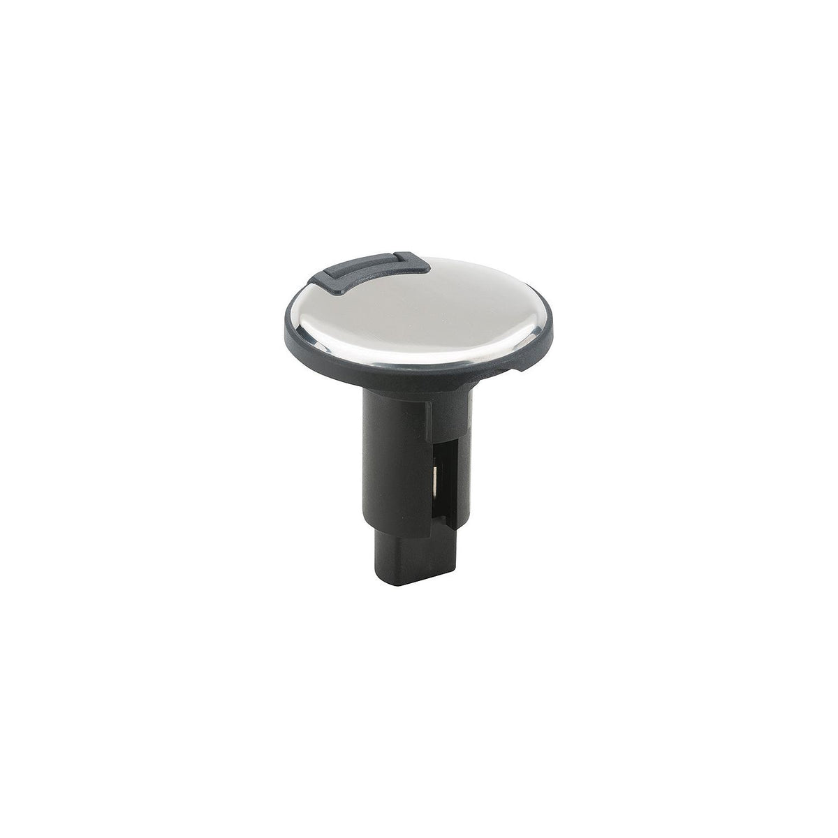 Attwood LightArmorâ„¢ Plug-In Base - Round Series, 2-Pin, 316 S.S. -Modern Boat Sales & Service