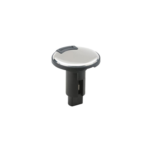 Attwood LightArmorâ„¢ Plug-In Base - Round Series, 3-Pin, 316 S.S. -Modern Boat Sales & Service