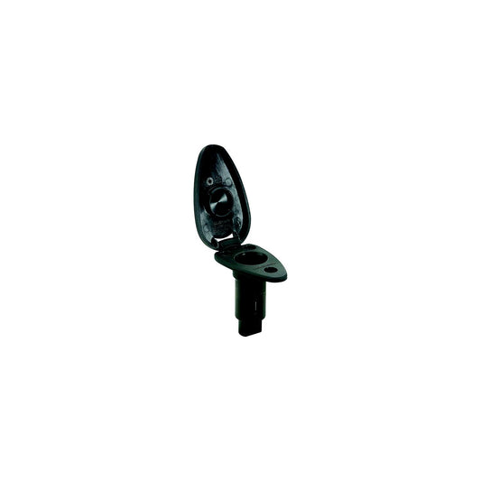 Attwood LightArmorâ„¢ Plug-In Base - Teardrop Series, 2-Pin, Black -Modern Boat Sales & Service