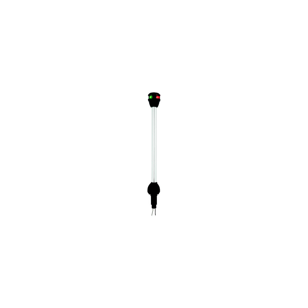 Attwood LightArmor Bi-Color LED Navigation Pole Light, 14" Straight w/Task Light Default Title -Modern Boat Sales & Service