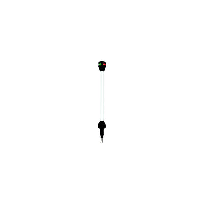 Attwood LightArmor Bi-Color LED Navigation Pole Light, 14" Straight w/Task Light Default Title -Modern Boat Sales & Service