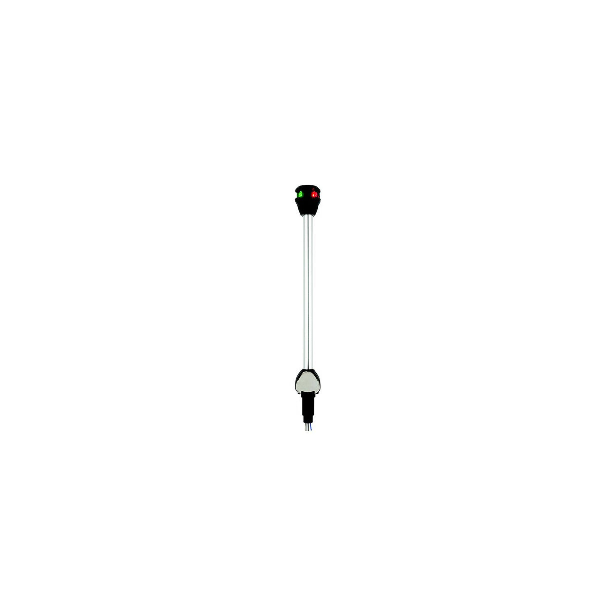 Attwood LightArmor Bi-Color LED Navigation Pole Light, 10" Straight w/Task Light -Modern Boat Sales & Service