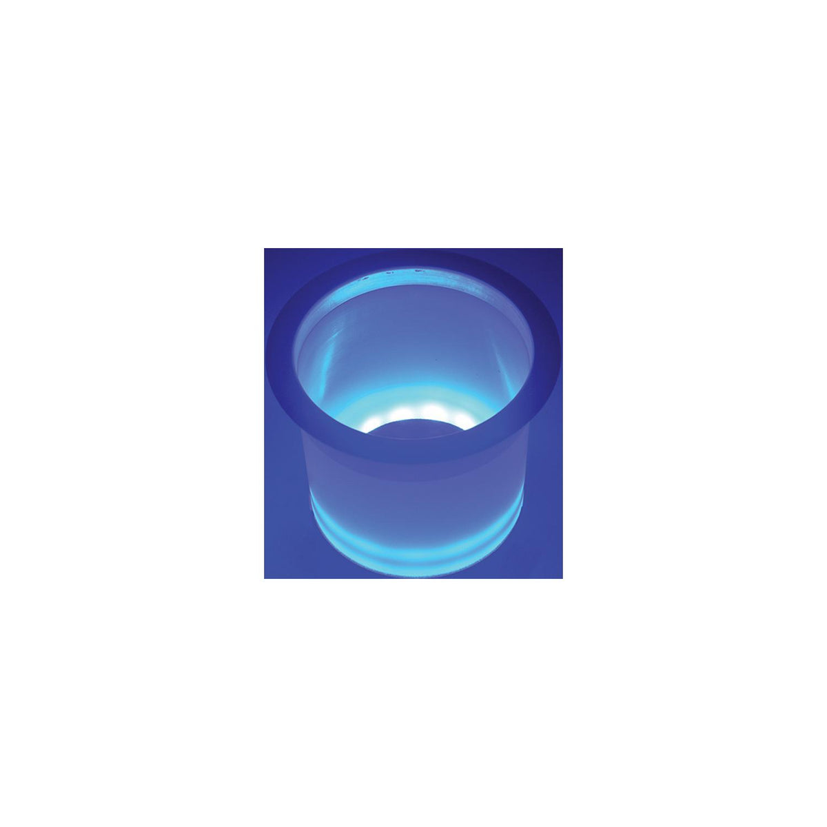 T-H Marine Waterproof Blue LED Lighted Rim Drink Holder -Modern Boat Sales & Service