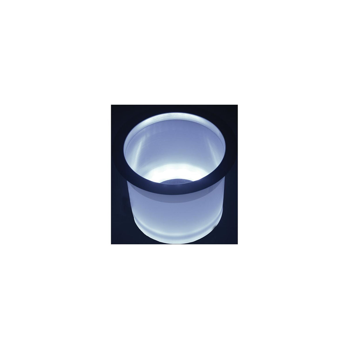 T-H Marine Waterproof White LED Lighted Rim Drink Holder -Modern Boat Sales & Service