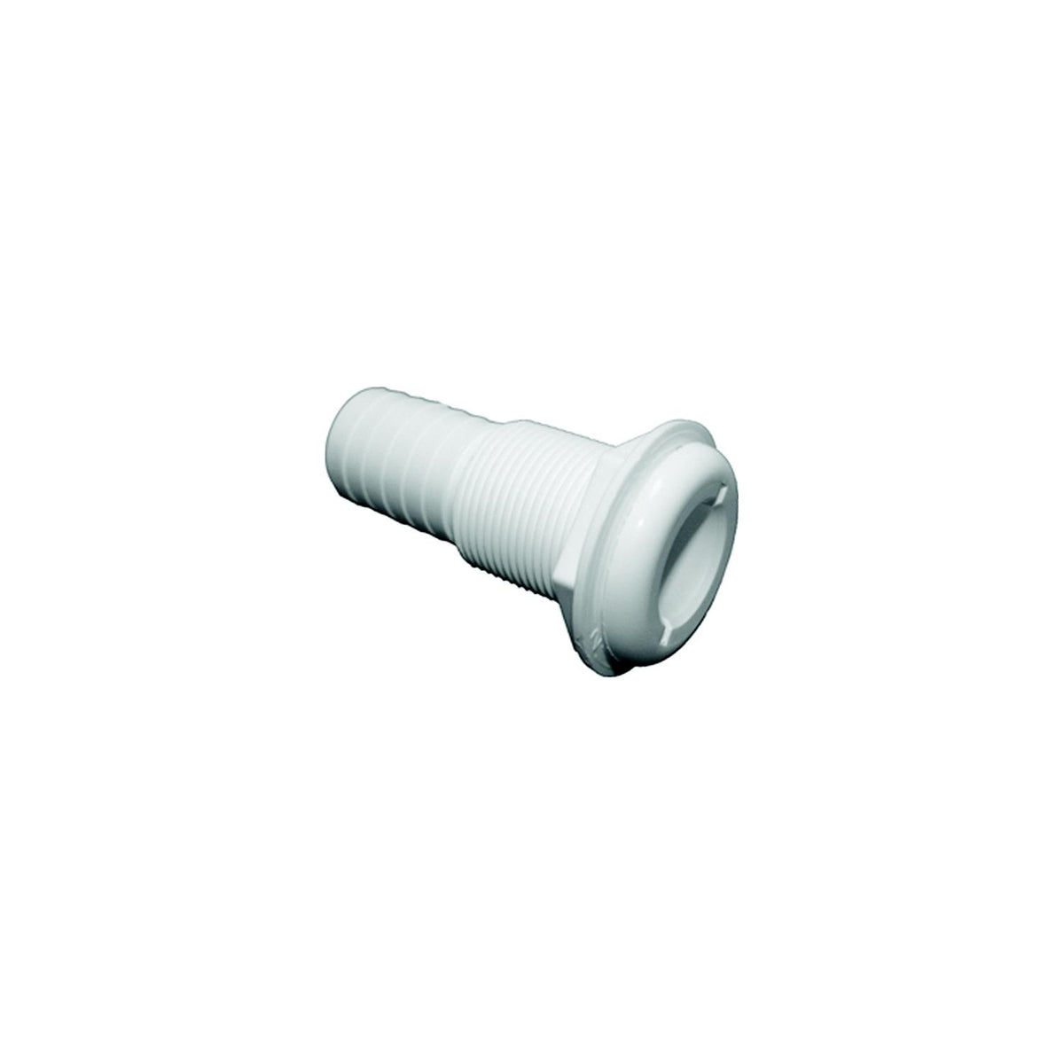 T-H Marine Straight Extra Long Thru-Hull Fitting For Hose, White -Modern Boat Sales & Service