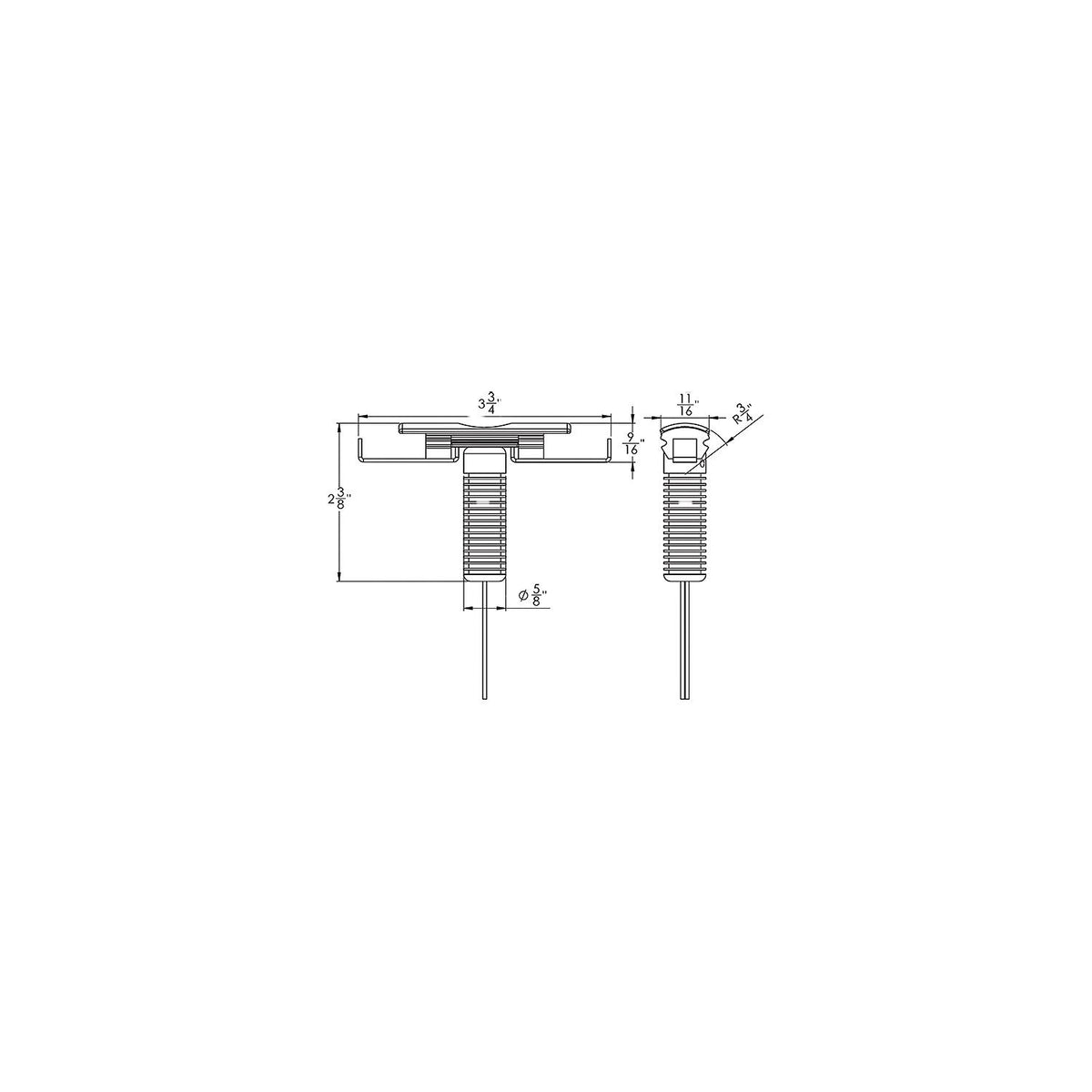 Taco F389960 2-9/16" Suproflex Mounted LED Navigation Light Set -Modern Boat Sales & Service