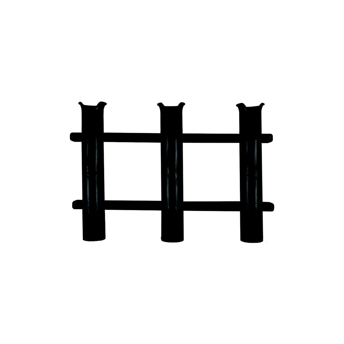 Polyethylene 3-Rod Rack, White -Modern Boat Sales & Service