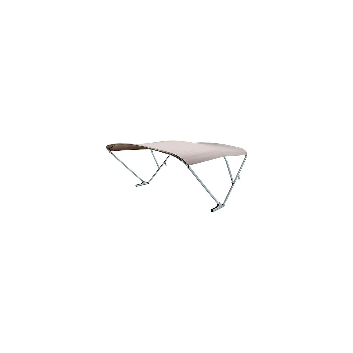 Lippert Sureshade Power Bimini ,Clear Anodized Frame, Black Canvas Default Title -Modern Boat Sales & Service