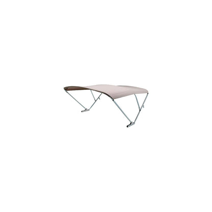 Lippert Sureshade Power Bimini ,Clear Anodized Frame, Black Canvas Default Title -Modern Boat Sales & Service