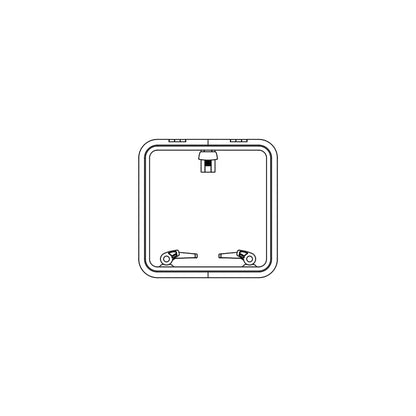 Lewmar Low Profile Rectangular Hatch, Size 60 Default Title -Modern Boat Sales & Service