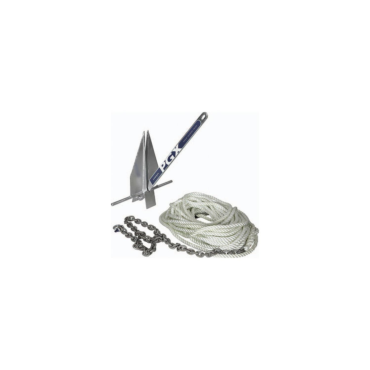 Lewmar 69600927 PGX Anchor Package w/Rope & Chain, 8 lb. -Modern Boat Sales & Service