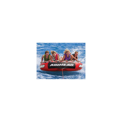 AirHead AHT42MSL Inflatable 4 Person Red Mega SliceÂ® Deck Tube -Modern Boat Sales & Service