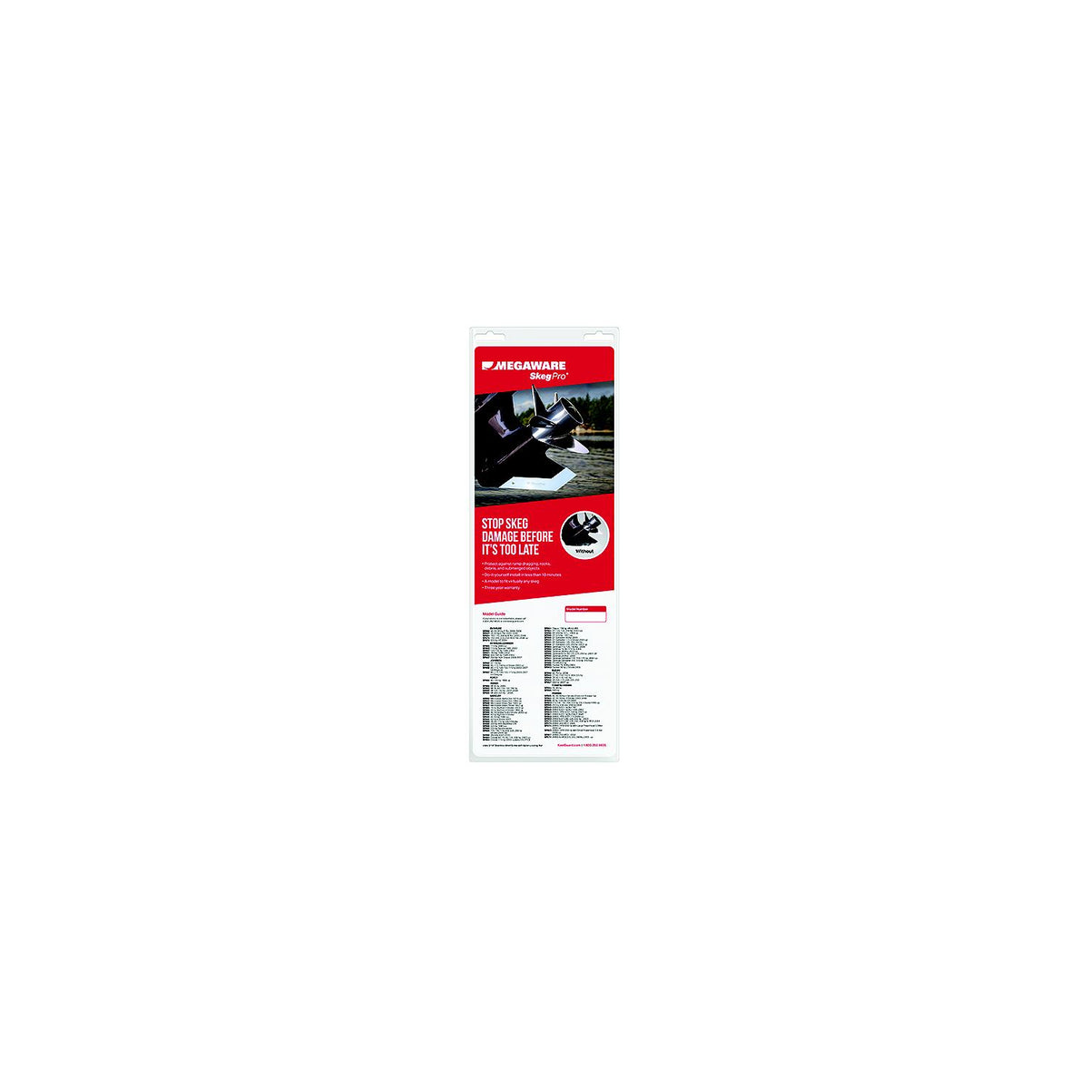 SkegPro SP665 Skeg Protector For Select Evinrude/Johnson Models Default Title -Modern Boat Sales & Service