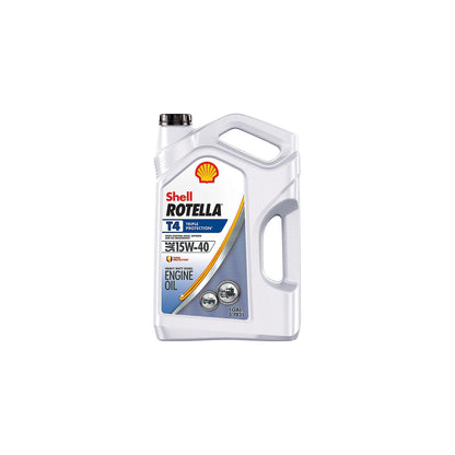 Shell 550049483 RotellaÂ® T4 Triple-ProtectionÂ® Heavy-Duty Diesel Motor Oil, 15W-40, Qt. Default Title -Modern Boat Sales & Service