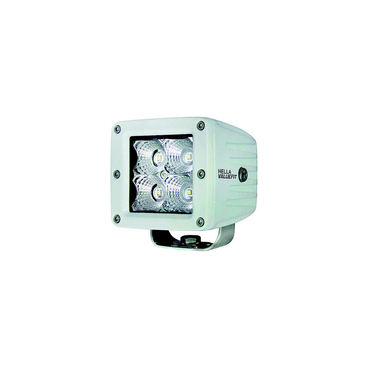 Hella 357204041 Valuefit Cube 4 LED Spot Light Kit, White -Modern Boat Sales & Service