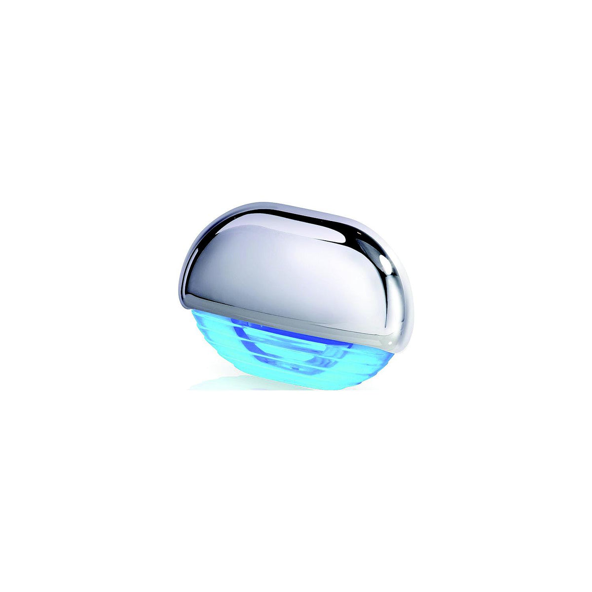 Hella 958126101 LED "Easy Fit" Step Lamp, Chrome w/Blue LEDs -Modern Boat Sales & Service