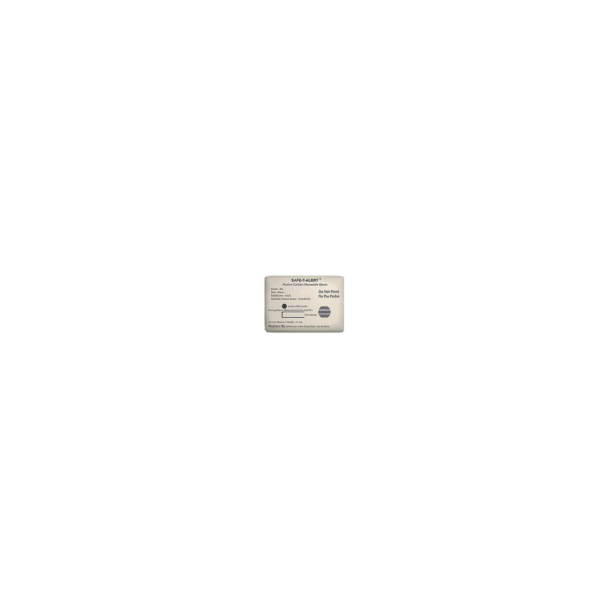 Safe-T-Alert 62541 62 Series Carbon Monoxide Alarm, Surface Mt, White Default Title -Modern Boat Sales & Service