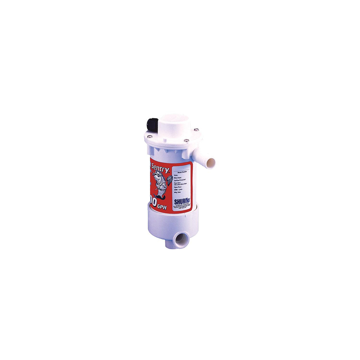 Shurflo Bait Sentry Mag-Drive Livewell Pump -Modern Boat Sales & Service