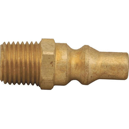 MEC MEGMC402 Full Flow Quick Disconnect Brass Male Plug Default Title -Modern Boat Sales & Service