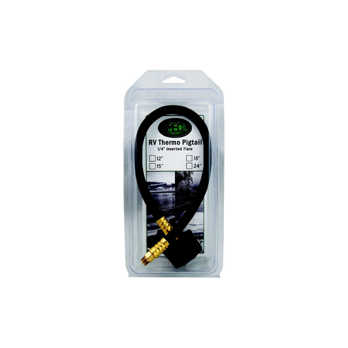 MEC 1/4" I.D. Propane Hose, 425 Series, 15", 2/pk Default Title -Modern Boat Sales & Service