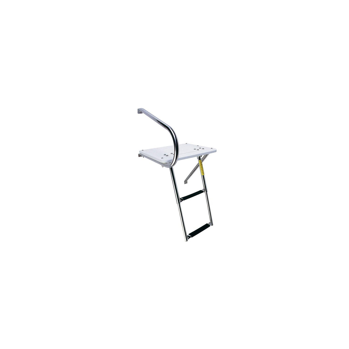 Garelick EEz-In Transom Platform With 2 Step Telescoping Ladder For Boats With Outboard Motors -Modern Boat Sales & Service