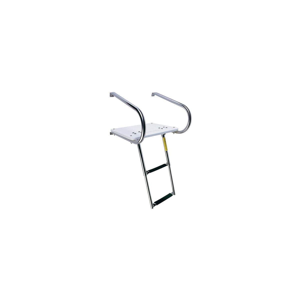 Garelick EEz-In Transom Platform With 2 Step Telescoping Ladder For Boats With I/O Motors -Modern Boat Sales & Service