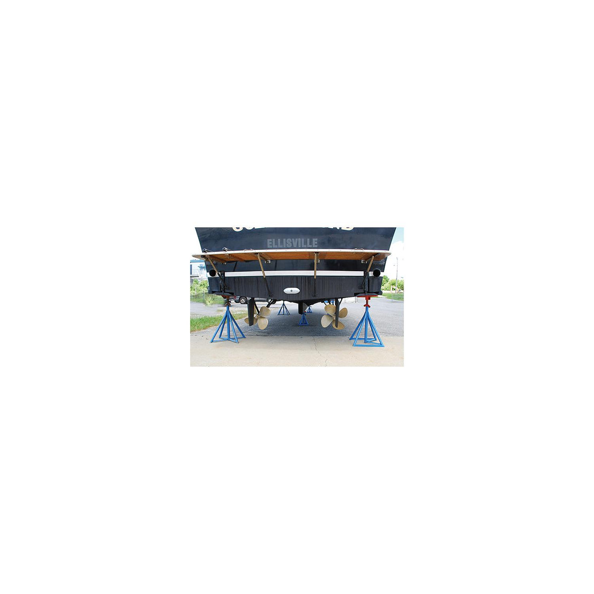 Motorboat Stand Base Only 25"-38" -Modern Boat Sales & Service