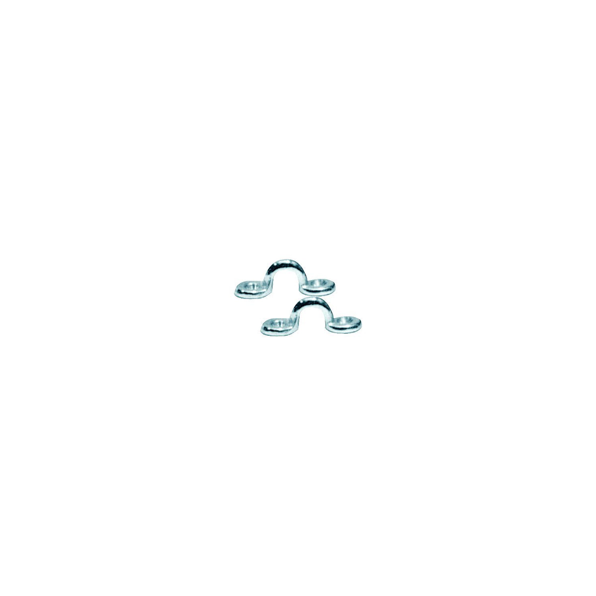 Taylor Chromed Zamak Eye Straps 1-1/2" L (Sold as Pair) -Modern Boat Sales & Service