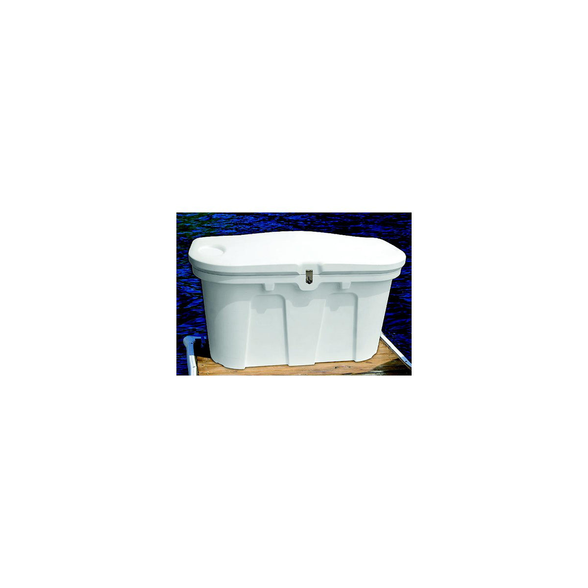Stow N' Go Dock Box - 43" White -Modern Boat Sales & Service
