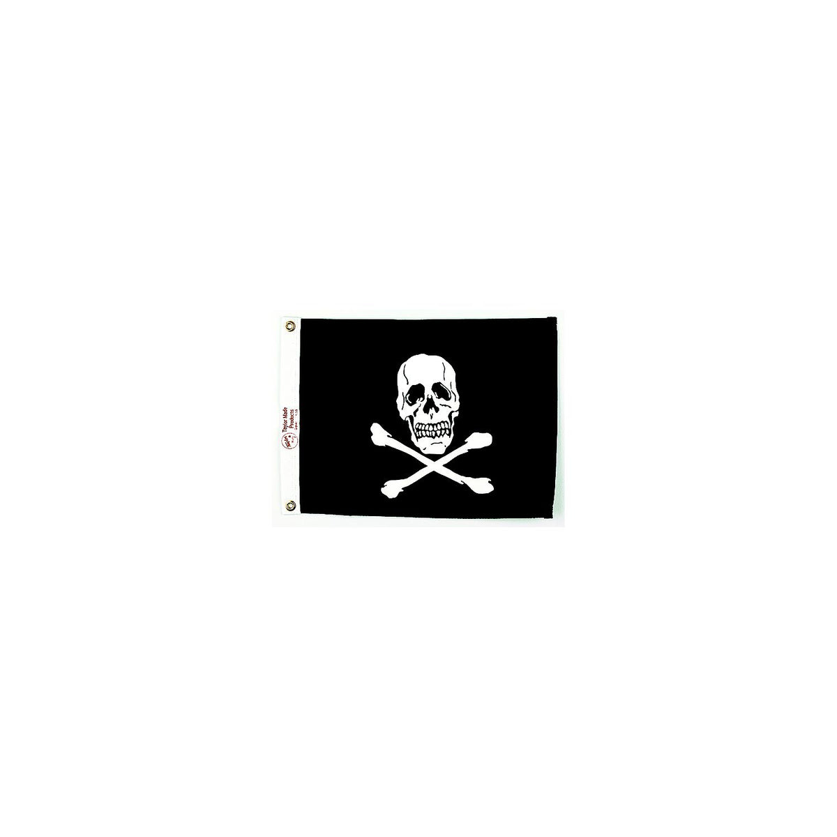 12" x 18" Jolly Roger Flag -Modern Boat Sales & Service