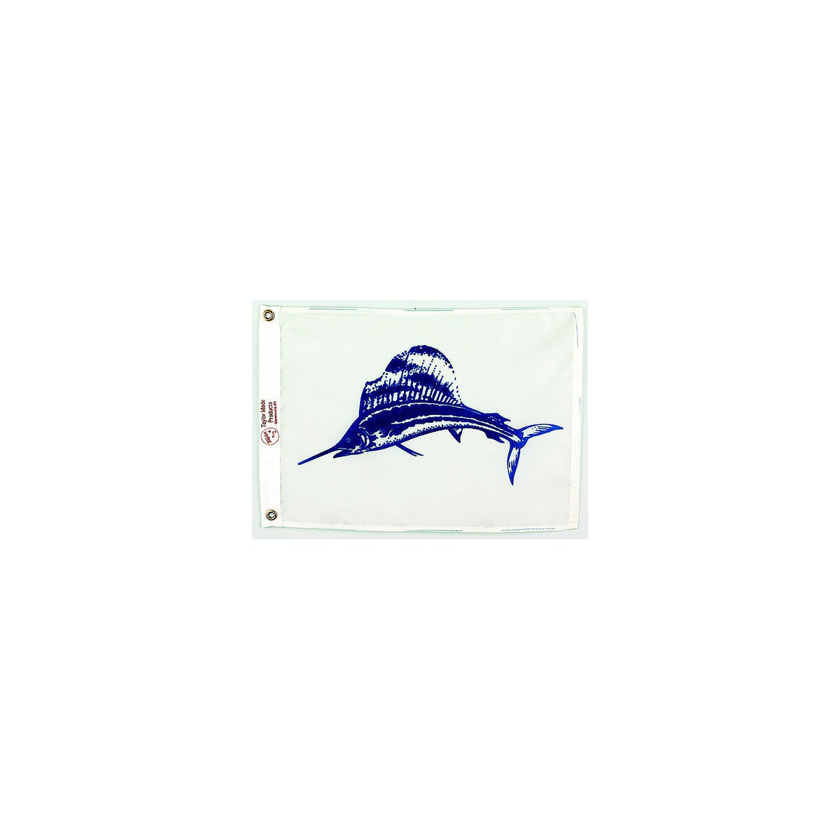 Taylor Fisherman's Sailfish Catch Flag 12" x 18" -Modern Boat Sales & Service