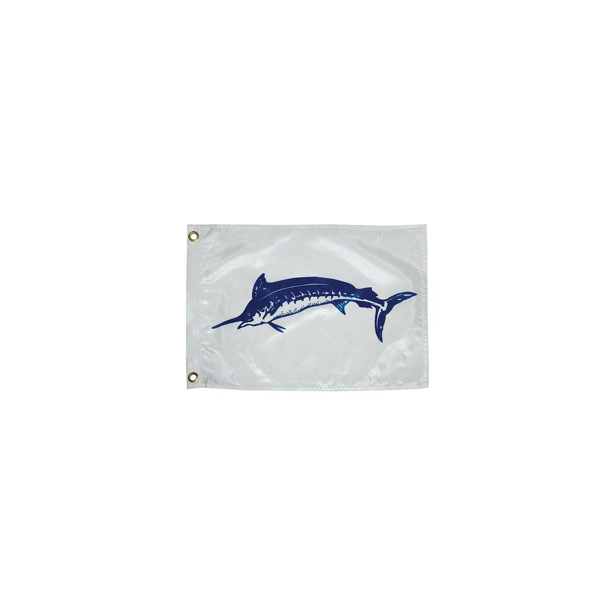 Taylor Fisherman's Blue Marlin Catch Flag 12" x 18" -Modern Boat Sales & Service