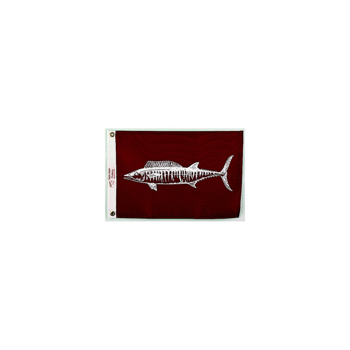 Taylor Fsherman's<bold> </bold>Wahoo Catch Flag 12" x 18" -Modern Boat Sales & Service