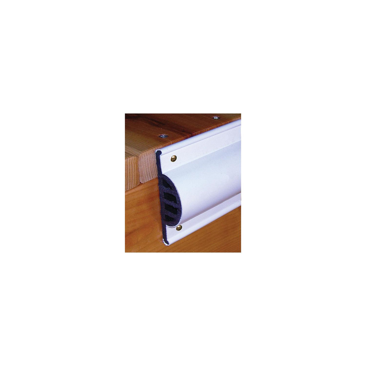 Comm Side Gard White Strght 10' -Modern Boat Sales & Service
