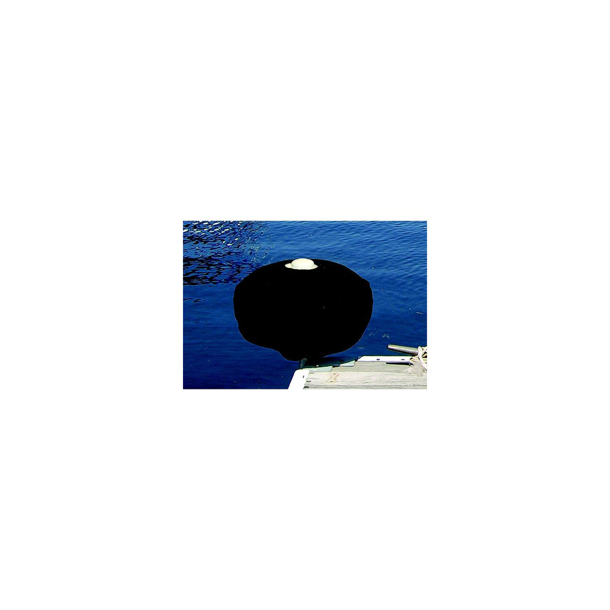 Taylor Acrylic Dock Wheel Covers, 12" Black -Modern Boat Sales & Service