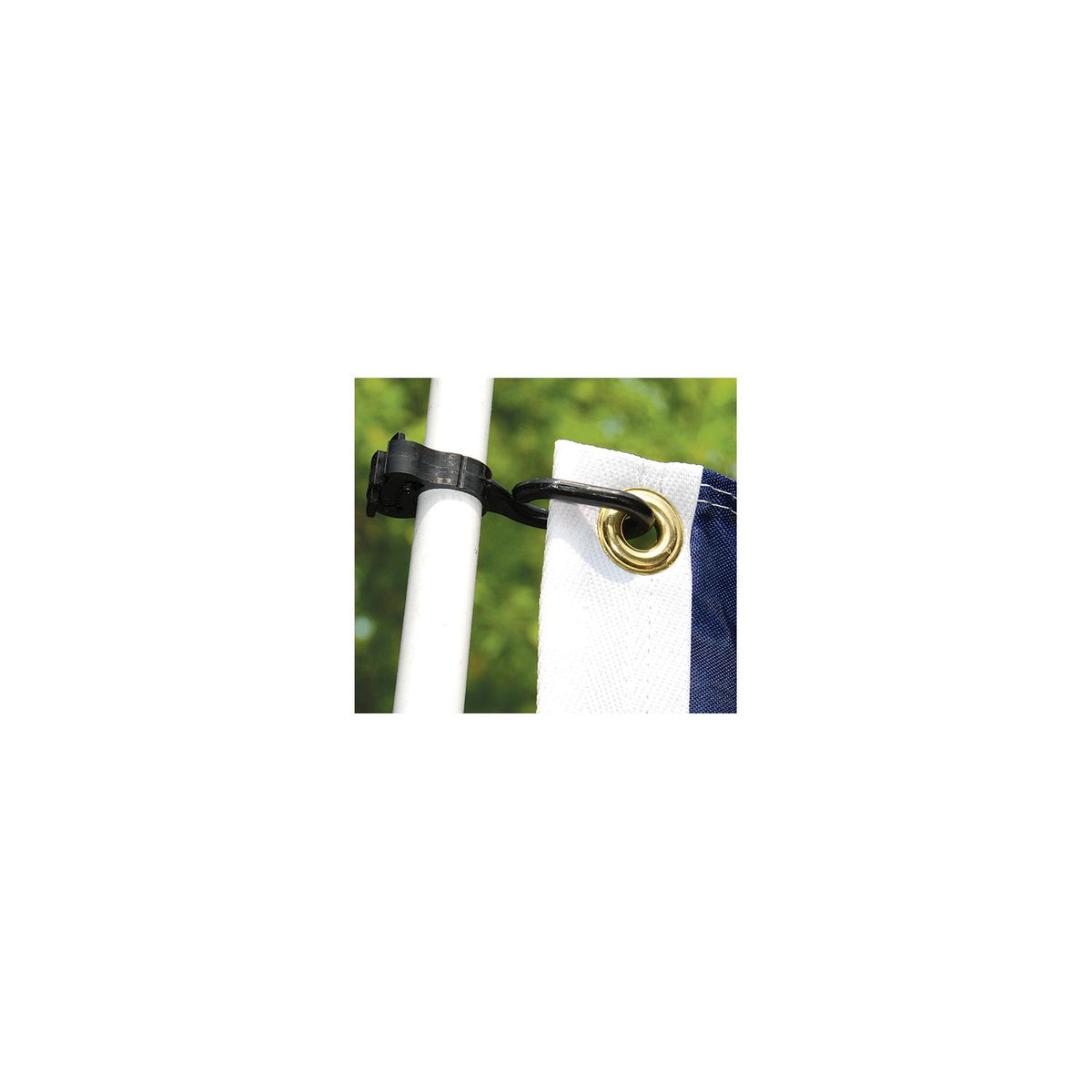 Taylor Charlevoix Burgee and Antenna Clips 1/2" Default Title -Modern Boat Sales & Service