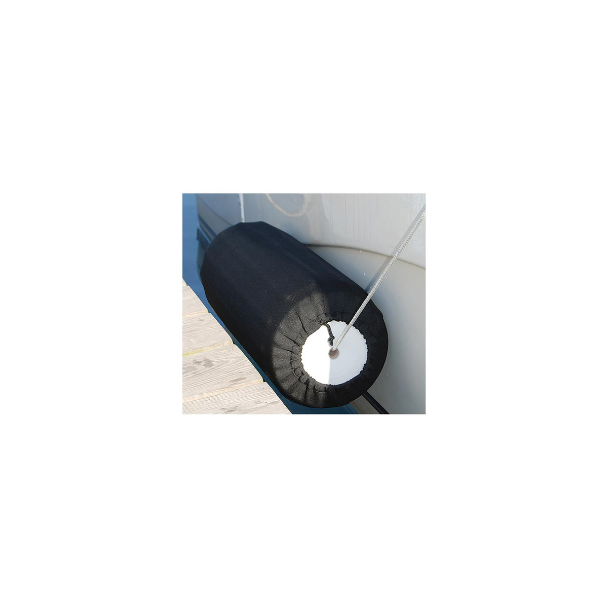 Taylor 9206N Premium Polyester Fender Cover, Navy. Big B Size: 10" x 26". -Modern Boat Sales & Service