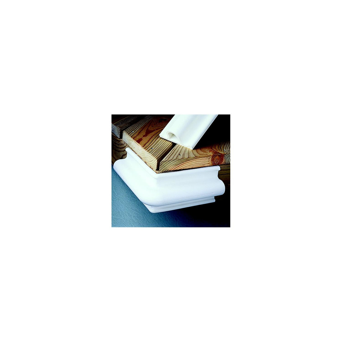 Taylor Dock Gard EPDM Corner Guard 6" L - White -Modern Boat Sales & Service