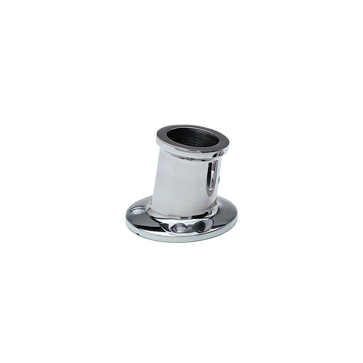 Taylor Stainless Steel Top Mount Flag Pole Socket For 1-1/4" Poles, 10 Degree Angle -Modern Boat Sales & Service
